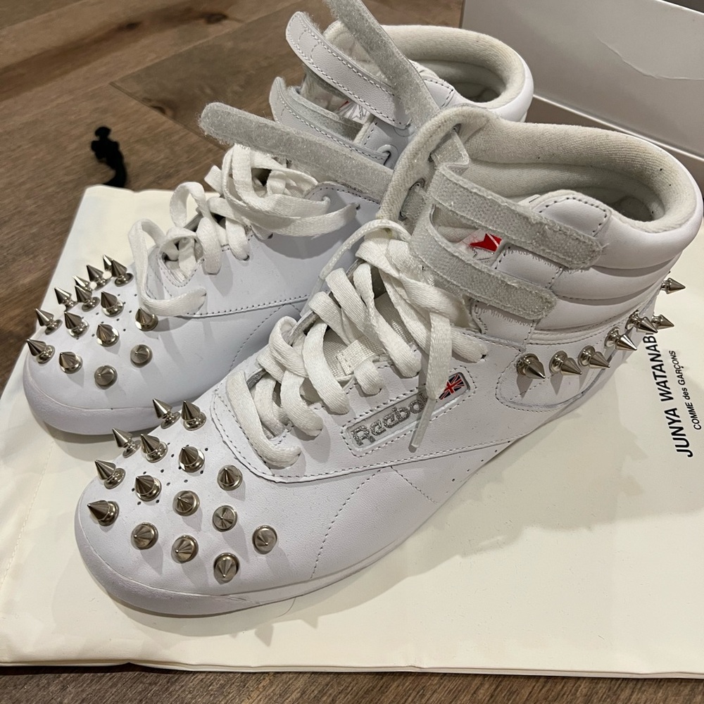 Junya Watanabe × Reebok × Comme Des Garcons  Studded Strap Sneakers